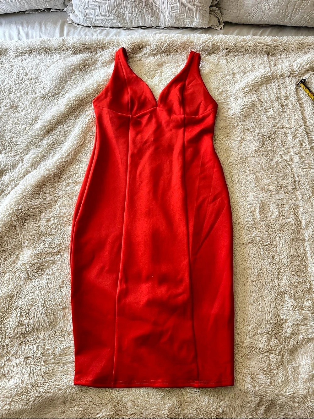 bebe Red Dress